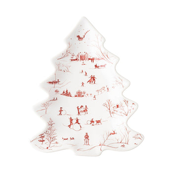 Juliska Country Estate Winter Frolic Ruby - Small Tree Tray